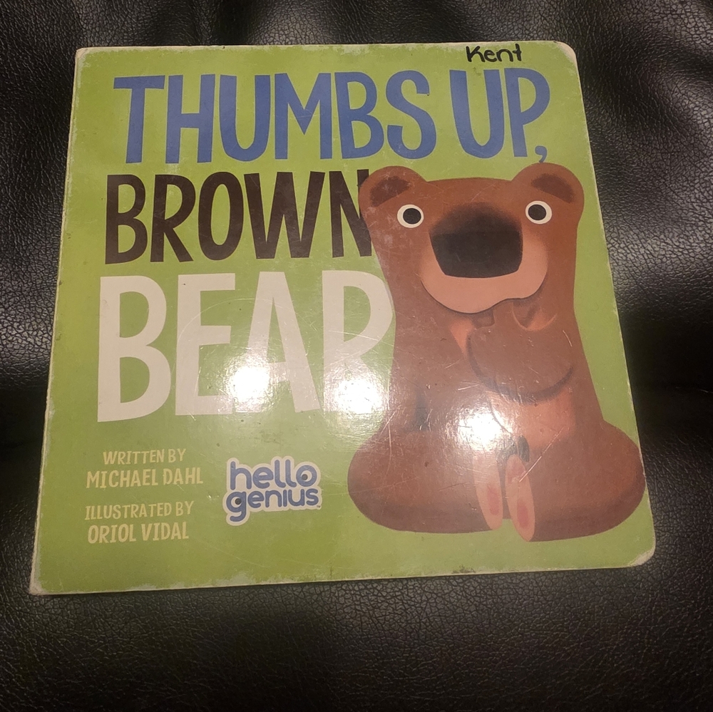 Thumbs Up Brown Bear By Michael Dahl, Hello Genius Board Book